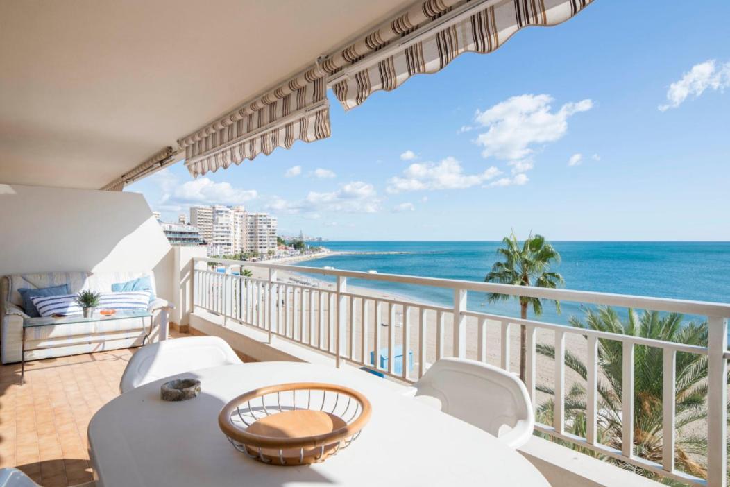 Family Aguamarina Front The Sea Free Parking Apartment Fuengirola Bagian luar foto