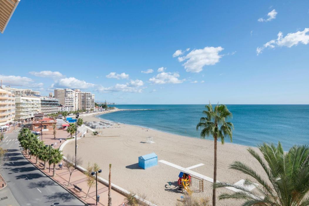 Family Aguamarina Front The Sea Free Parking Apartment Fuengirola Bagian luar foto
