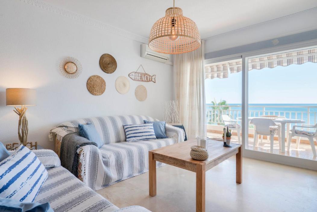 Family Aguamarina Front The Sea Free Parking Apartment Fuengirola Bagian luar foto
