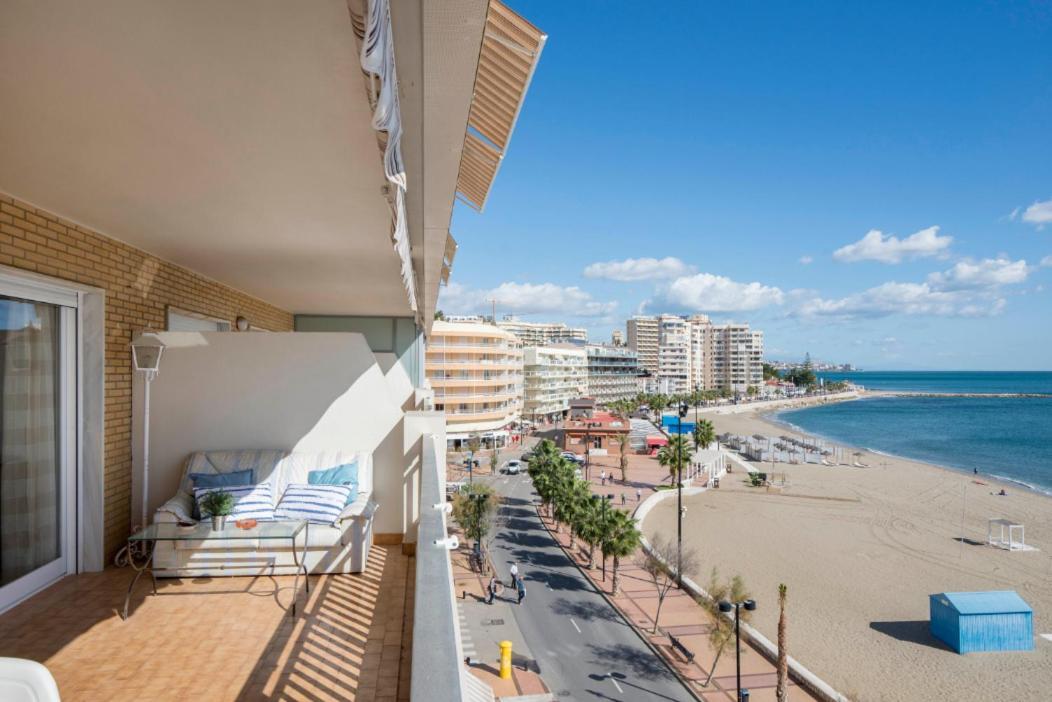 Family Aguamarina Front The Sea Free Parking Apartment Fuengirola Bagian luar foto