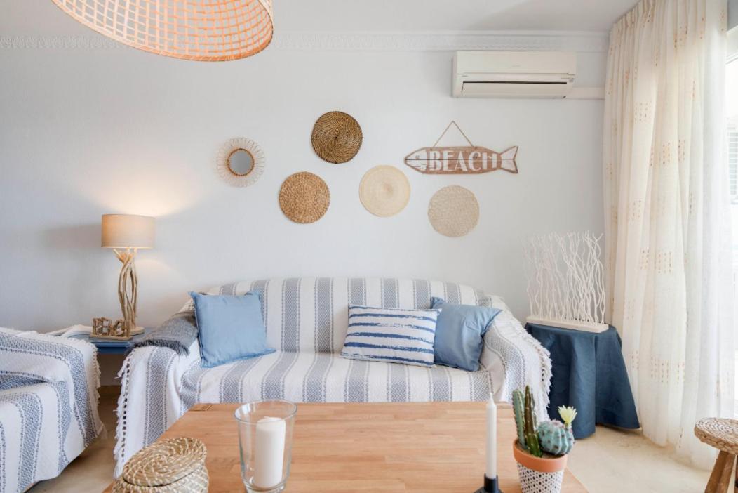 Family Aguamarina Front The Sea Free Parking Apartment Fuengirola Bagian luar foto